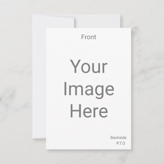 Erstellen Sie Ihre eigenen 3,5" x 5" Vorder- und R RSVP Karte (Vorderseite)