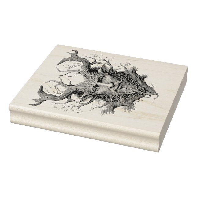 Erstellen Sie Ihre eigenen 3D-Imitate Bois Carved  Gummistempel (Stempel)