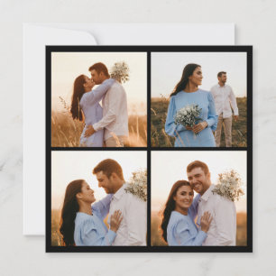Erstellen Sie Ihre eigenen 4 Collage Gruß Karte