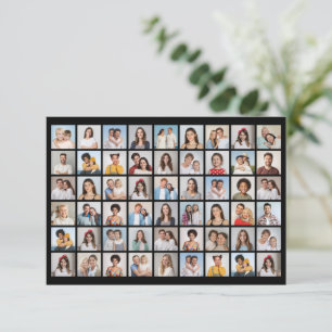 Erstellen Sie Ihre eigenen 54 Foto Collage Gruß Karte