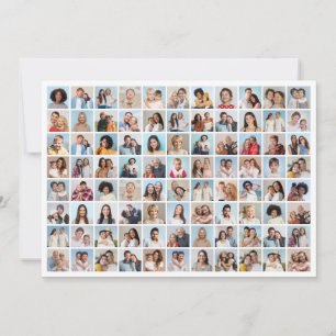 Erstellen Sie Ihre eigenen 88 Foto Collage Gruß Karte