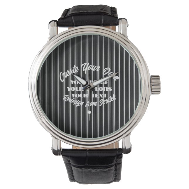 Erstellen Sie Ihre eigenen Armbanduhr (Vorderseite)