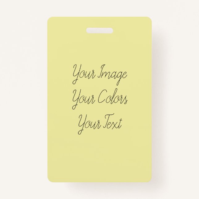 Erstellen Sie Ihre eigenen Ausweis (Vorderseite)