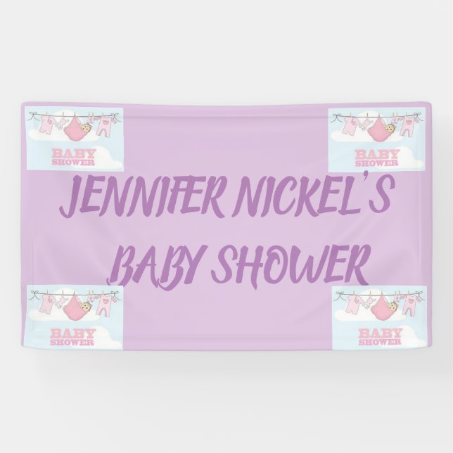 Erstellen Sie Ihre eigenen Banner für BRAUTPARTY (Horizontal)