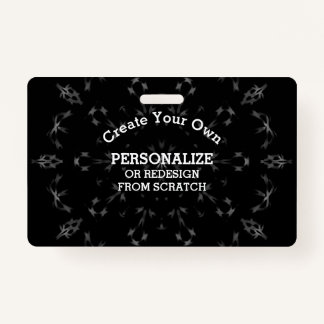 Erstellen Sie Ihre eigenen benutzerdefinierten Ausweis