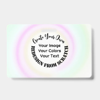 Erstellen Sie Ihre eigenen benutzerdefinierten Ausweis