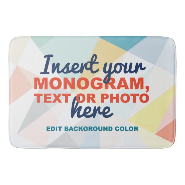 Erstellen Sie Ihre eigenen benutzerdefinierten Badematte (Vorderseite)