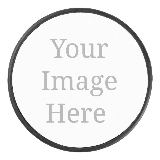 Erstellen Sie Ihre eigenen benutzerdefinierten Eishockey Puck (Vorderseite)