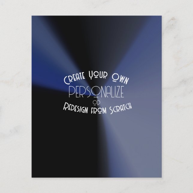 Erstellen Sie Ihre eigenen benutzerdefinierten Flyer (Vorne)