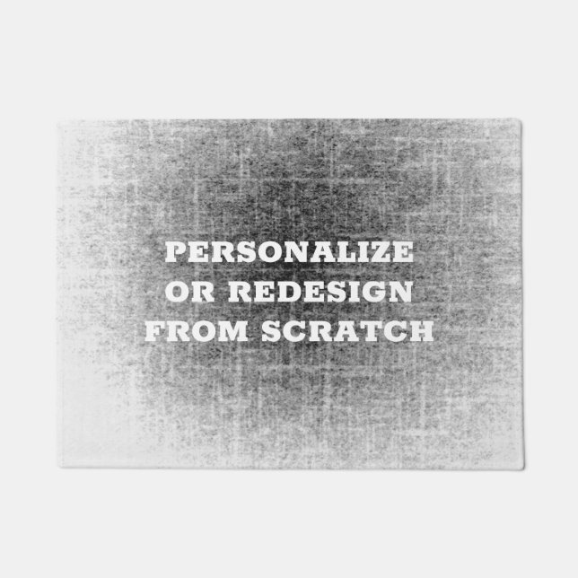 Erstellen Sie Ihre eigenen benutzerdefinierten Fußmatte (Vorderseite)