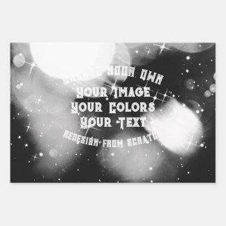 Erstellen Sie Ihre eigenen benutzerdefinierten Geschenkpapier Set