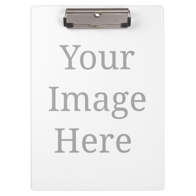 Erstellen Sie Ihre eigenen benutzerdefinierten Klemmbrett (Vorderseite)