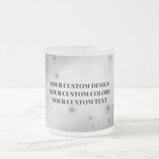 Erstellen Sie Ihre eigenen benutzerdefinierten Mattglastasse (Mittel)