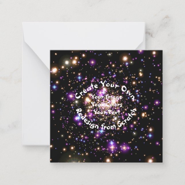 Erstellen Sie Ihre eigenen benutzerdefinierten Mitteilungskarte (Vorderseite)