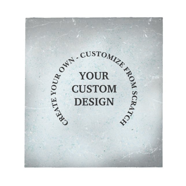 Erstellen Sie Ihre eigenen benutzerdefinierten Notizblock (Vorderseite)