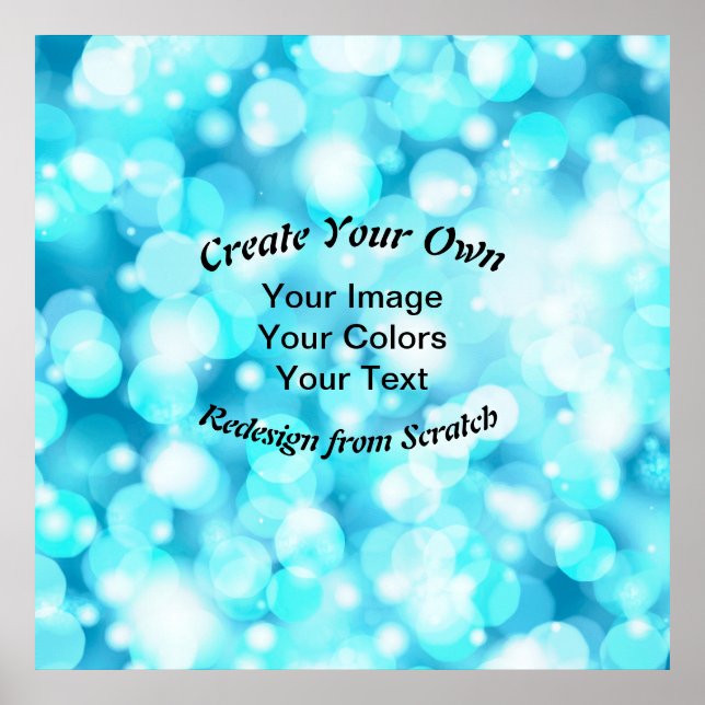 Erstellen Sie Ihre eigenen benutzerdefinierten Poster (Vorne)