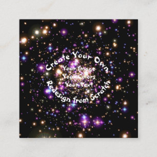 Erstellen Sie Ihre eigenen benutzerdefinierten Quadratische Visitenkarte