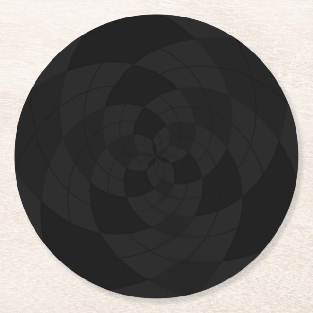 Erstellen Sie Ihre eigenen benutzerdefinierten Runder Pappuntersetzer (Vorderseite)