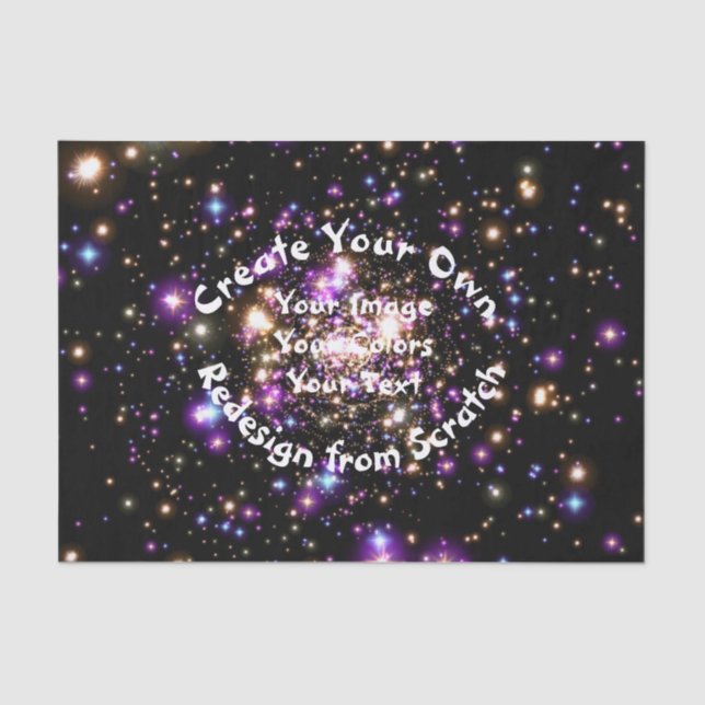 Erstellen Sie Ihre eigenen benutzerdefinierten Seidenpapier (Vorderseite)