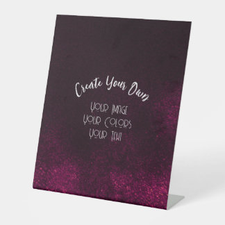 Erstellen Sie Ihre eigenen benutzerdefinierten Sockelschild