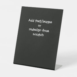 Erstellen Sie Ihre eigenen benutzerdefinierten Sockelschild