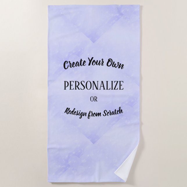 Erstellen Sie Ihre eigenen benutzerdefinierten Strandtuch (Vorderseite)