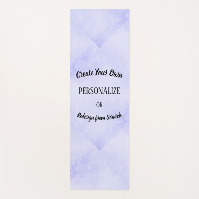 Erstellen Sie Ihre eigenen benutzerdefinierten Yogamatte (Vorderseite)