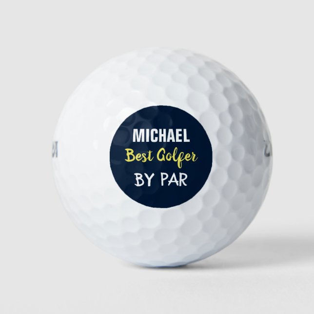 Erstellen Sie Ihre eigenen besten Golfer Funny Gif Golfball (Vorderseite)