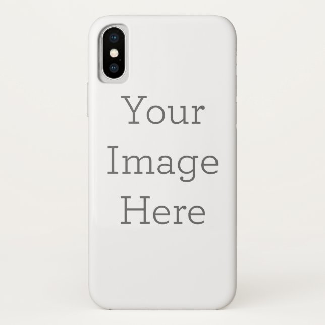 Case-Mate Hülle, Apple iPhone X, Barely There (Rückseite)