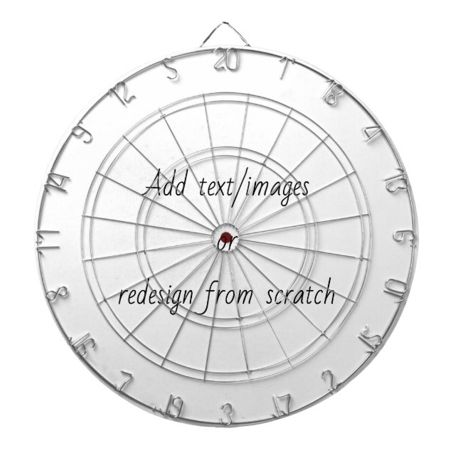 Erstellen Sie Ihre eigenen Dartscheibe (vorne)