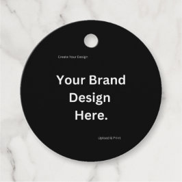 Erstellen Sie Ihre eigenen Design- und Druckfavori Geschenkanhänger