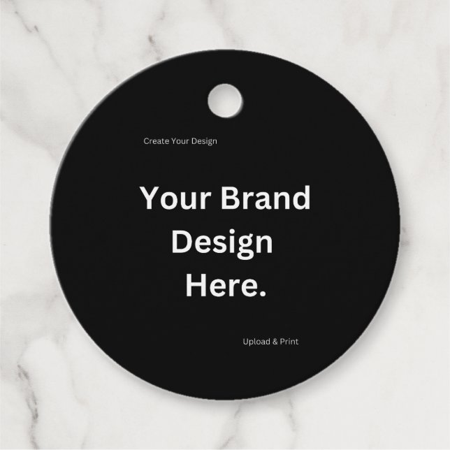 Erstellen Sie Ihre eigenen Design- und Druckfavori Geschenkanhänger (Vorderseite)