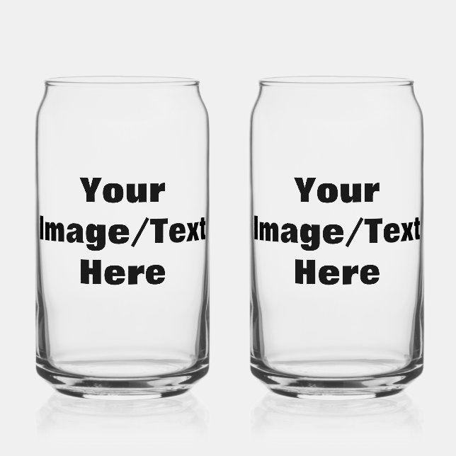 Erstellen Sie Ihre eigenen Dosenglas (Vorderseite)