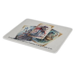 Erstellen Sie Ihre eigenen drei Tarot-Karten Schneidebrett