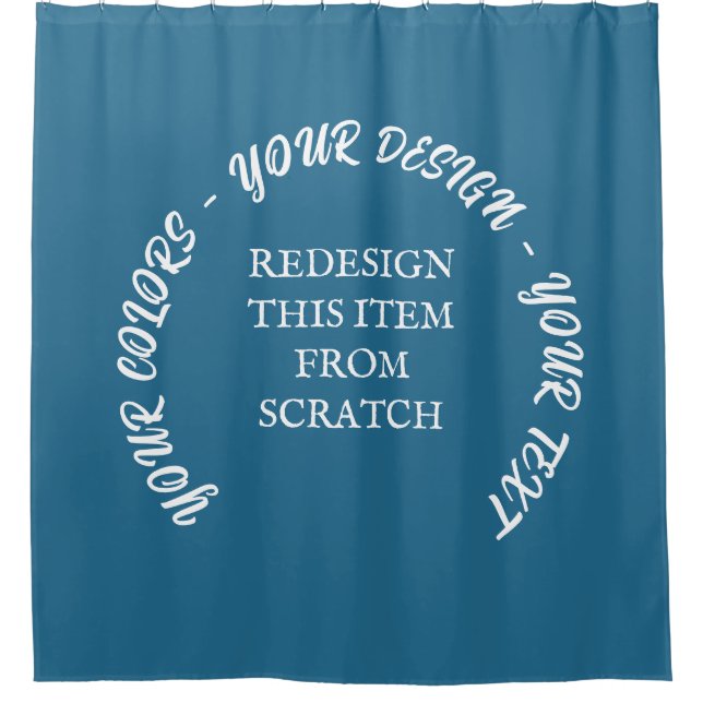 Erstellen Sie Ihre eigenen Duschvorhang (Vorderseite)