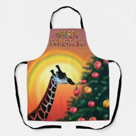 Erstellen Sie Ihre eigenen Edgy First Christmas Ou Schürze