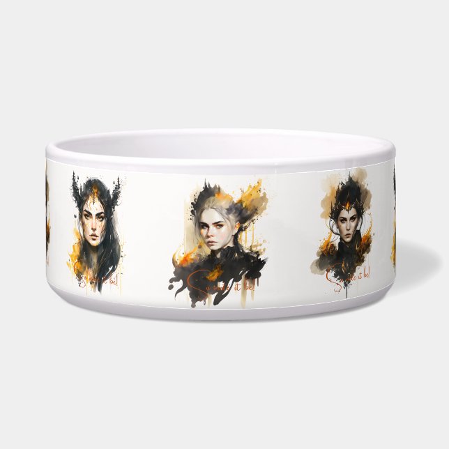 Erstellen Sie Ihre eigenen FeuerHexen Napf (Vorderseite)