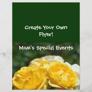 Erstellen Sie Ihre eigenen Flyer! Mamas besondere Flyer