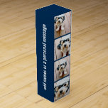 Erstellen Sie Ihre eigenen Foto Collage Navy 4 Bil Weinbox<br><div class="desc">Nutzen Sie vier quadratische Fotos,  um ein einzigartiges und persönliches Geschenk zu kreieren. Oder man behalte den Hipster Welpe und macht einen trendigen Sake. Wenn Sie die Bilder anpassen müssen,  klicken Sie auf das Werkzeug anpassen,  um Änderungen vorzunehmen.</div>