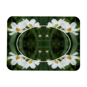 Erstellen Sie Ihre eigenen Foto-Kosmos-Blume Bee-R Magnet