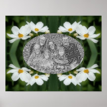 Erstellen Sie Ihre eigenen Foto Kosmos-Blume und B