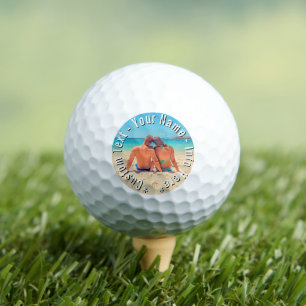 Erstellen Sie Ihre eigenen Fotogolfbälle Geschenk Golfball