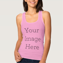 Erstellen Sie Ihre eigenen Frauen Bella+Leinwand F Tank Top