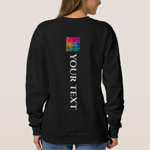 Erstellen Sie Ihre eigenen Frauen zurück Print Mod Sweatshirt