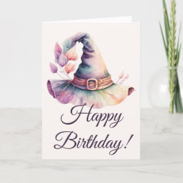 Erstellen Sie Ihre eigenen Frilly-Regenbogen-Hexen Feiertagskarte