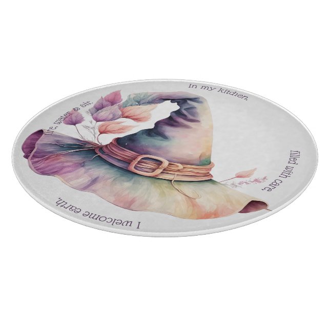 Erstellen Sie Ihre eigenen Frilly-Regenbogen-Hexen Schneidebrett (Ecke)