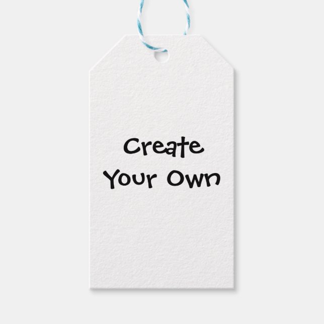 Erstellen Sie Ihre eigenen Geschenkanhänger (Vorderseite)