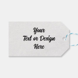 Erstellen Sie Ihre eigenen Geschenketags Geschenkanhänger