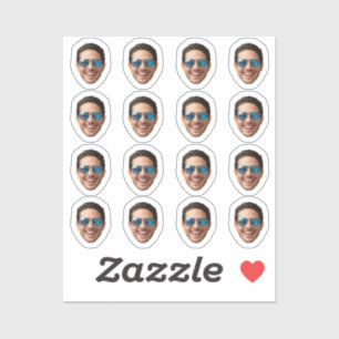 Erstellen Sie Ihre eigenen Gesicht-Sticker, person Aufkleber