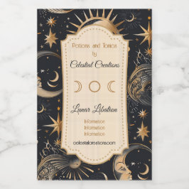 Erstellen Sie Ihre eigenen Gesichter im Himmel Him Weinetikett